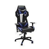 RESPAWN 205 Racing Style Gaming Chair, in Blue (RSP-205-BLU)