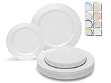 ' OCCASIONS' 240 Plates Pack,(120 Guests) Wedding Heavyweight...