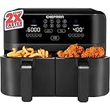 Chefman TurboFry Touch Dual Air Fryer, Maximize The Healthiest...