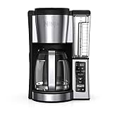 Ninja CE251 Programmable Brewer, with 12-cup Glass Carafe, Black...