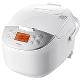 Toshiba Rice Cooker 6 Cups Uncooked (3L) with Fuzzy Logic and...