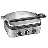 Panini Press by Cuisinart, Stainless Steel Griddler, Sandwich...