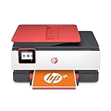 HP OfficeJet Pro 8035e Wireless Color All-in-One Printer (Coral)...