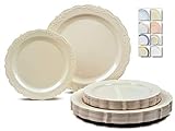 ' OCCASIONS' 240 Plates Pack,(120 Guests) Vintage Wedding Party...