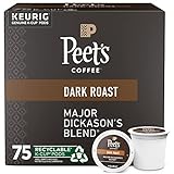 Peet's Coffee, Dark Roast K-Cup Pods for Keurig Brewers - Major...