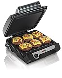 Hamilton Beach 4-in-1 Indoor Grill & Electric Griddle Combo with...