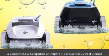 Dolphin E10 vs Nautilus CC Pool Cleaner