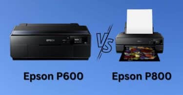 Epson P600 VS 800