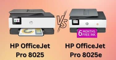HP OfficeJet Pro 8025 vs 8025e