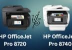 HP Officejet Pro 8720 VS 8740