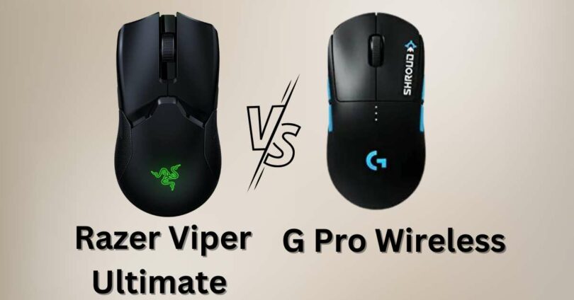 Razer Viper Ultimater VS g pro wired