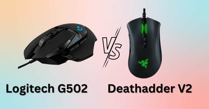 logitech g502 vs deathadder v2