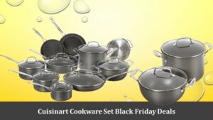 Cuisinart Cookware Set Black Friday Cyber Monday Deals